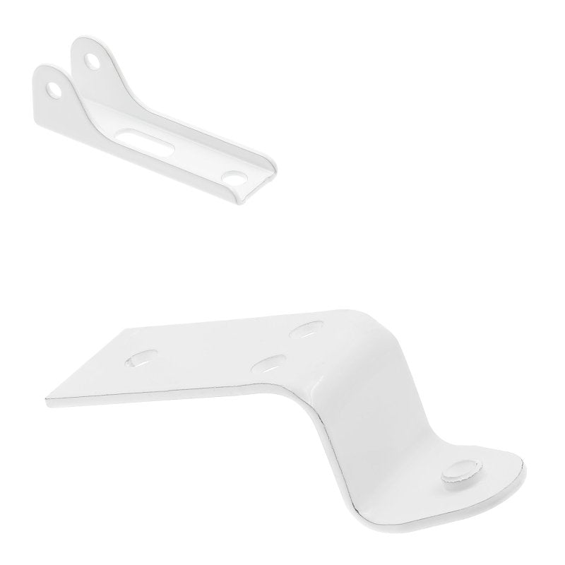 Prime-Line K 5158 Pneumatic Door Closer, White, 9 in L, Aluminum, Includes: Hardware Bracket, Fastener