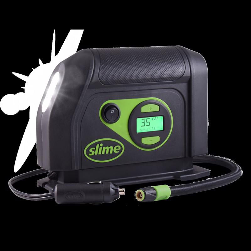 Slime 12 V Tire Inflator/Gauge