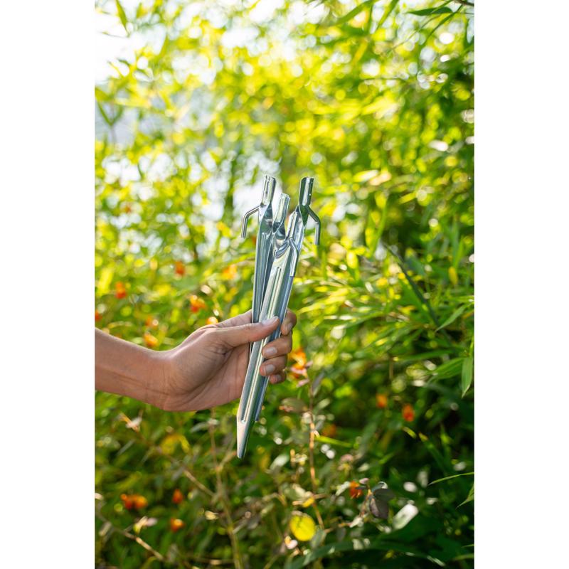 Coghlan's Silver Tent Stakes 12 in. L 4 pk
