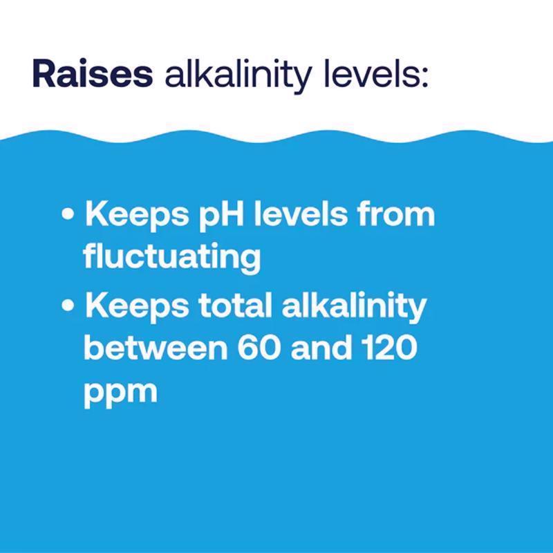 HTH Pool Care Granule Alkalinity Increaser 5 lb, Pack of 4