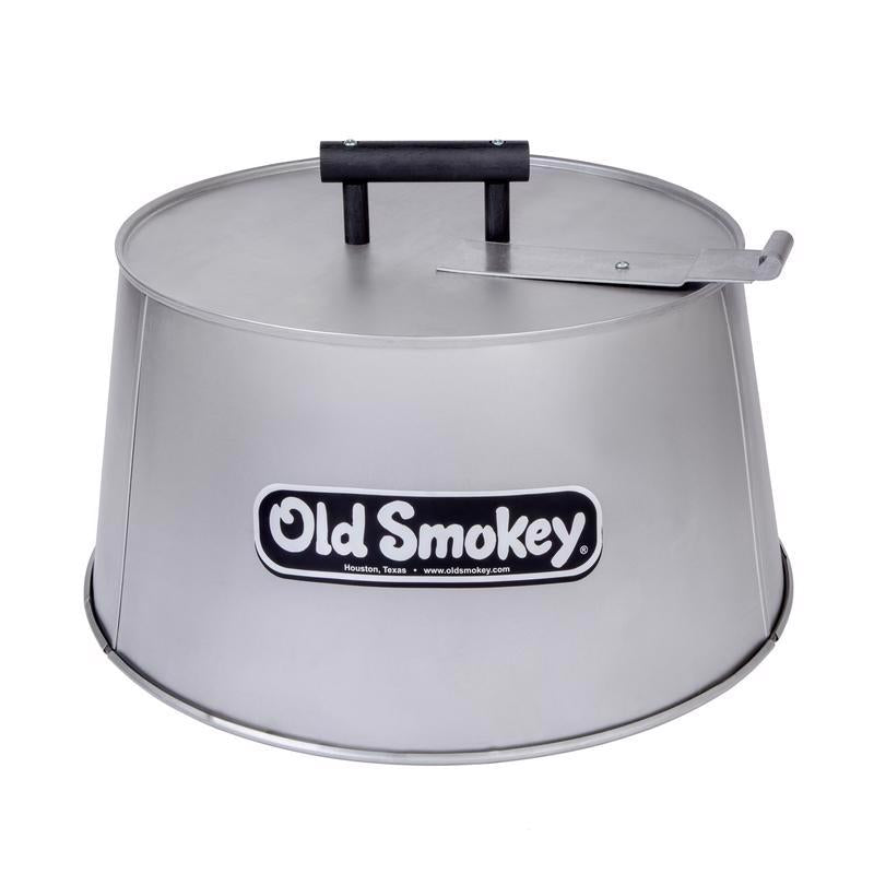 Old Smokey Products 17 in. Charcoal Grill Silver