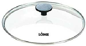 Lodge GL12 Lid with Silicone Knob, Round, Glass, Clear, Pack of 3
