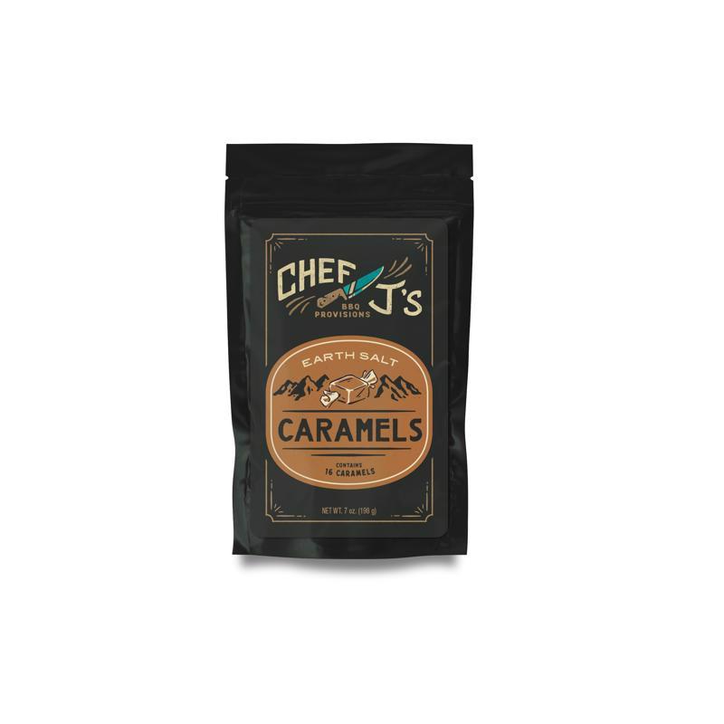 Chef J's BBQ Provisions Sweet and Salted Caramels 7 oz