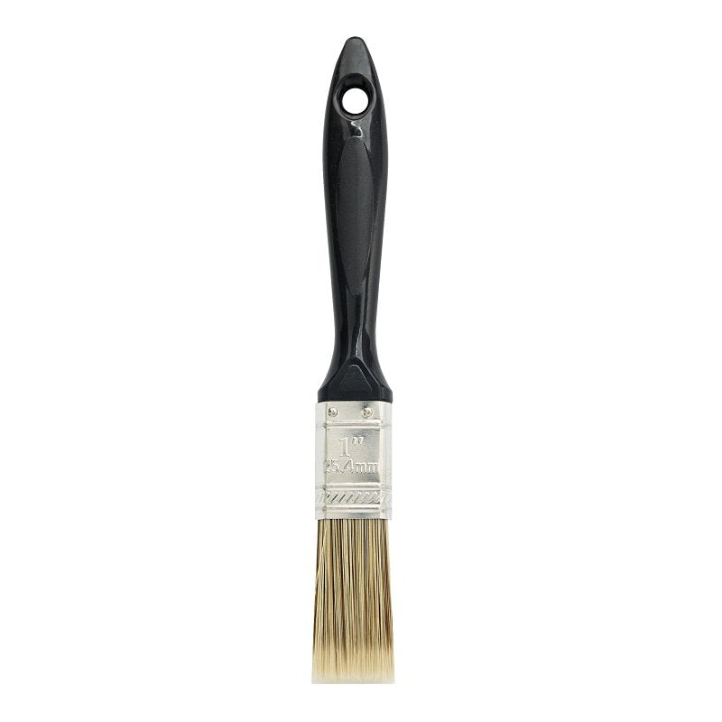 Nour 1050-25N General-Purpose Paint Brush, 25 mm W, Straight Brush, Synthetic Bristle