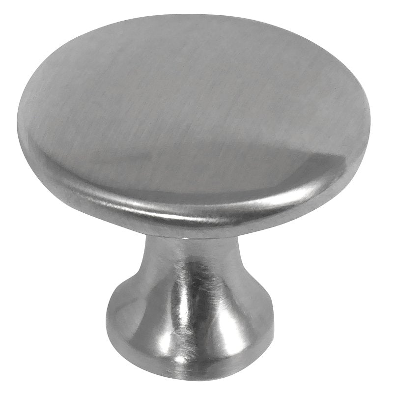 Laurey Richmond Series 55559 Cabinet Knob, 25 mm Projection, Zinc, Satin Pewter