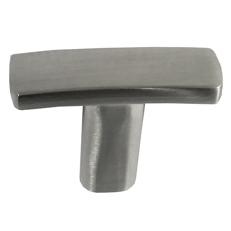 Laurey Contempo Series 55928 Cabinet Knob, 27 mm Projection, Zinc, Satin Nickel