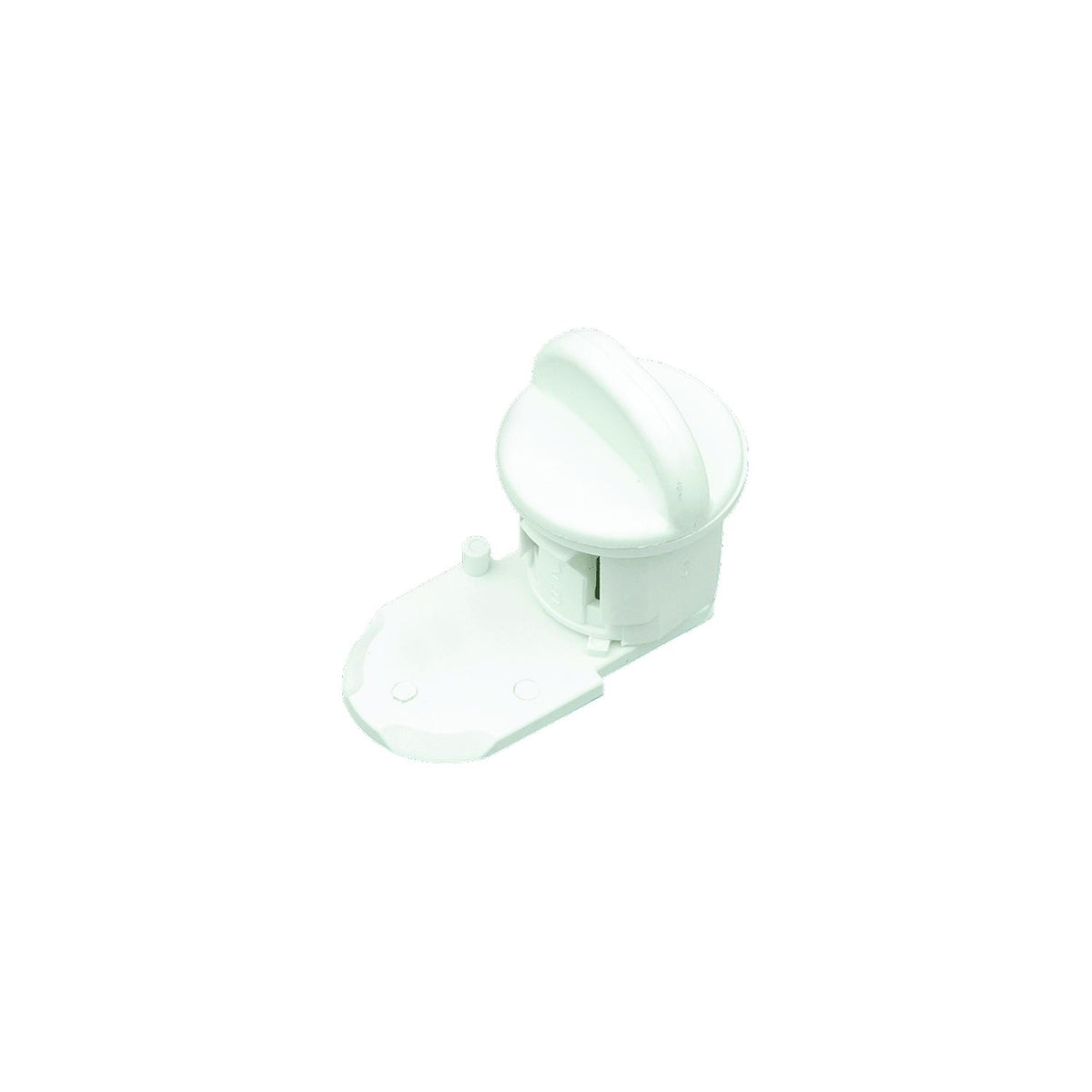 B&B Molders 94156 Plastic Thumb Lock, 5/8″ White