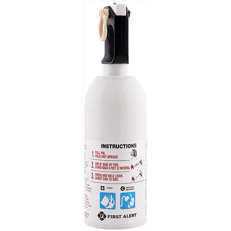 First Alert 2 lb Fire Extinguisher For Kitchen OSHA/US Coast Guard Agency Approval, Pack of 4