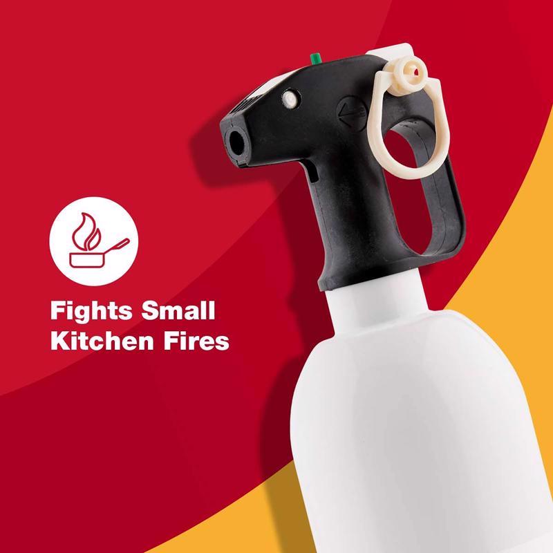 First Alert 2 lb Fire Extinguisher For Kitchen OSHA/US Coast Guard Agency Approval, Pack of 4