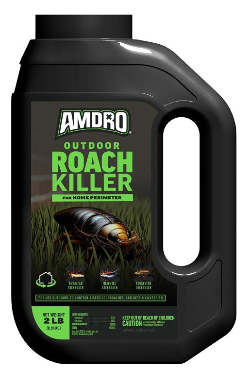 Amdro 100552214 Outdoor Home Perimeter Roach Killer, 2 lb