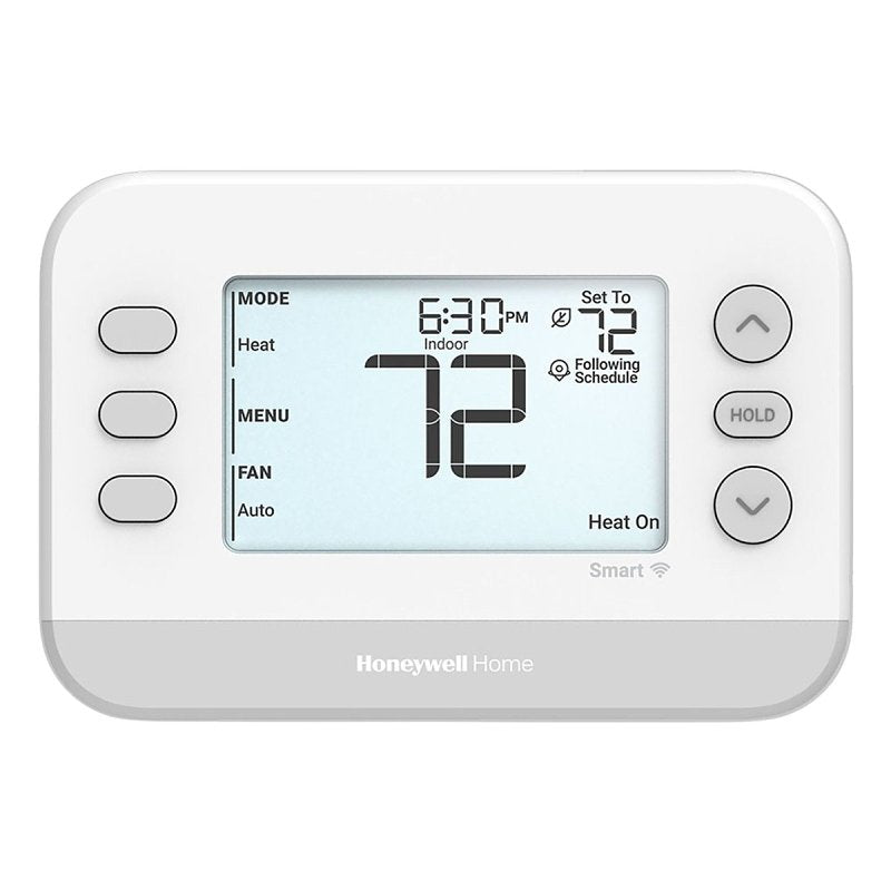 Honeywell Home X2S Series RTHC2CWF/N Smart Programmable Thermostat, 24 V, Backlit Display, White