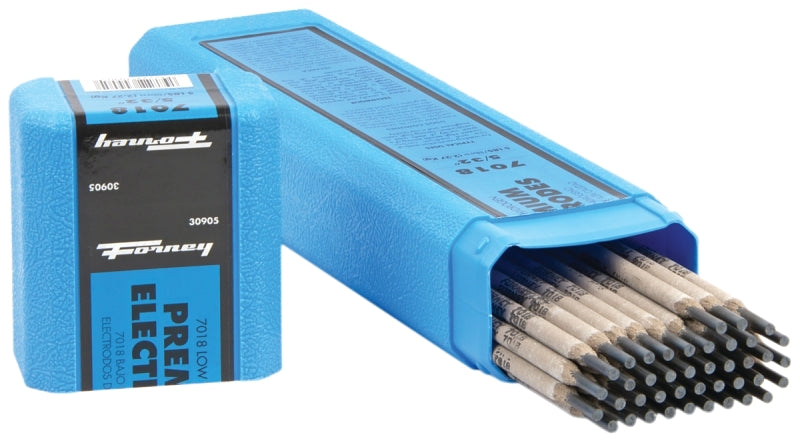 Forney 30905 Stick Electrode, 84000 psi Tensile Strength, 14 in L, Applicable Materials: Mild Steel, 5/32 in Dia