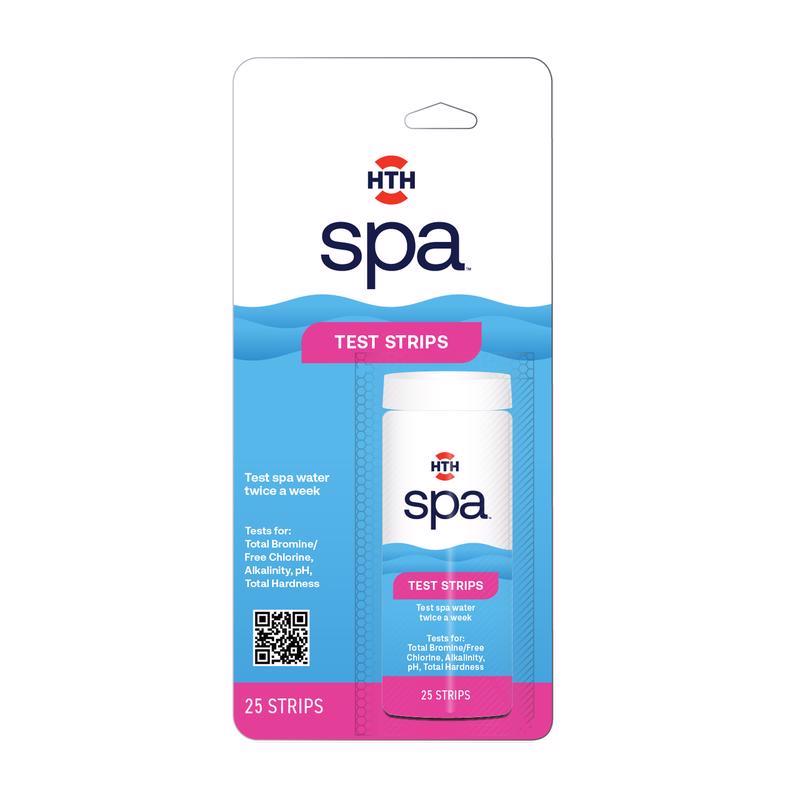 HTH Spa Solid Test Strips 25 ct, Pack of 5