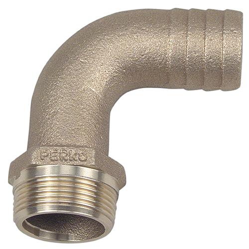 1 90 Deg Pipe To Hose Adapter