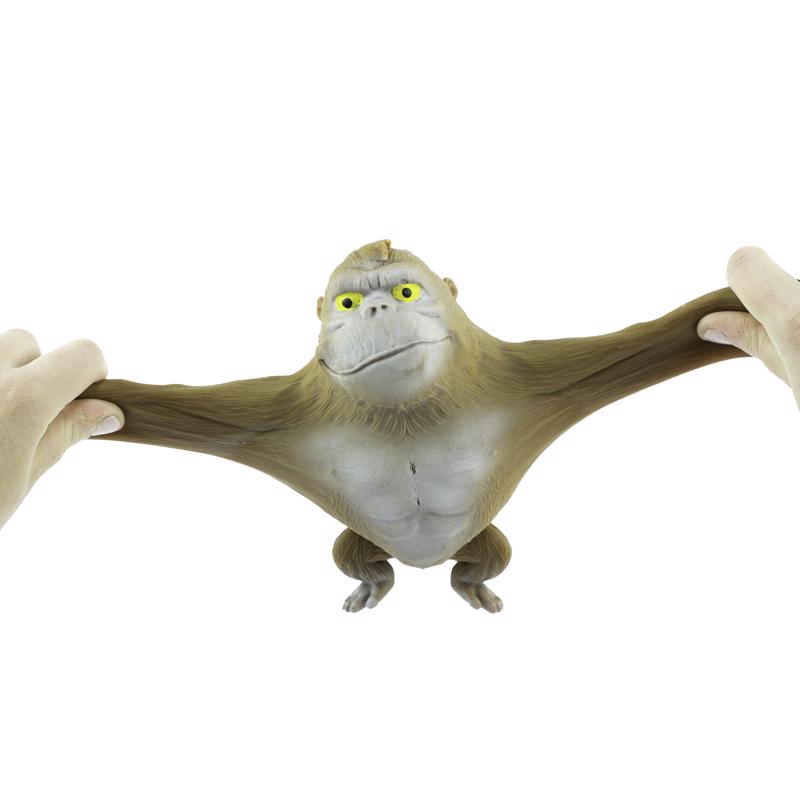 Keycraft Stretchy Gorilla Assorted, Pack of 6