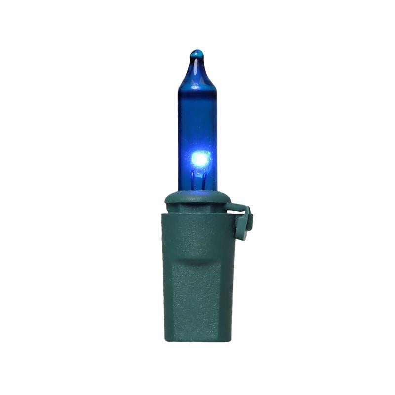 Celebrations Classic LED T5 Blue 100 ct String Christmas Lights 24.75 ft.