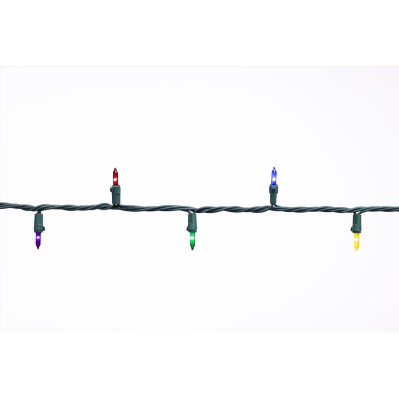 Celebrations Classic LED T5 Multicolored 300 ct String Christmas Lights 74.5 ft., Pack of 12