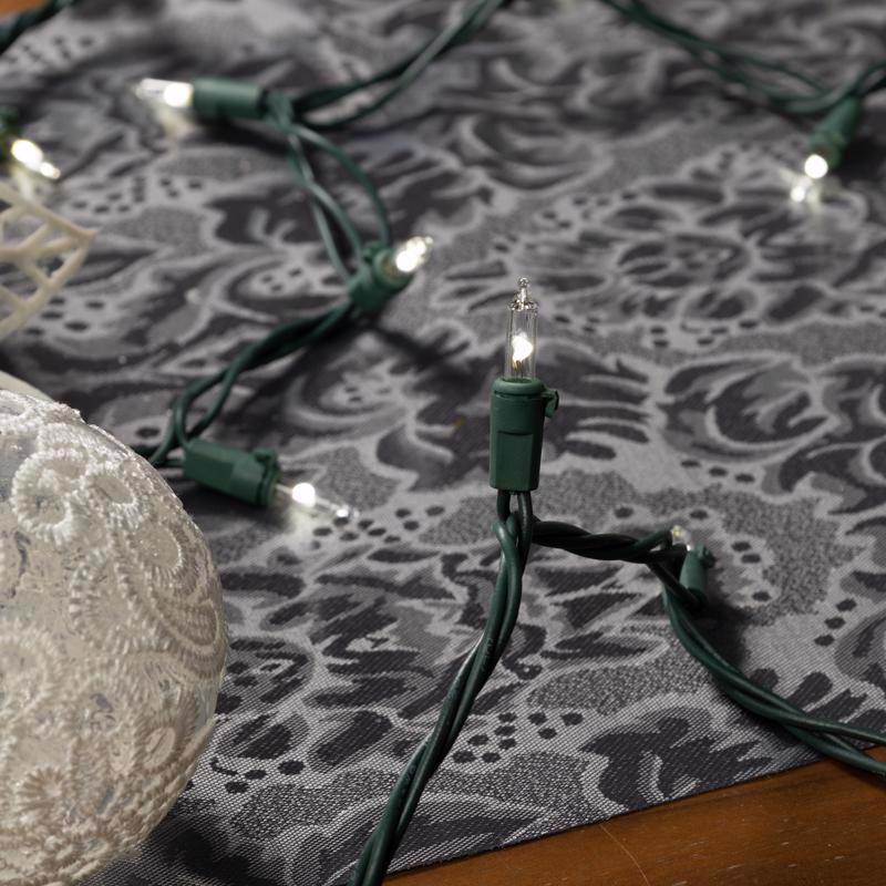 Celebrations Classic LED T5 Pure White 300 ct String Christmas Lights 74.5 ft.