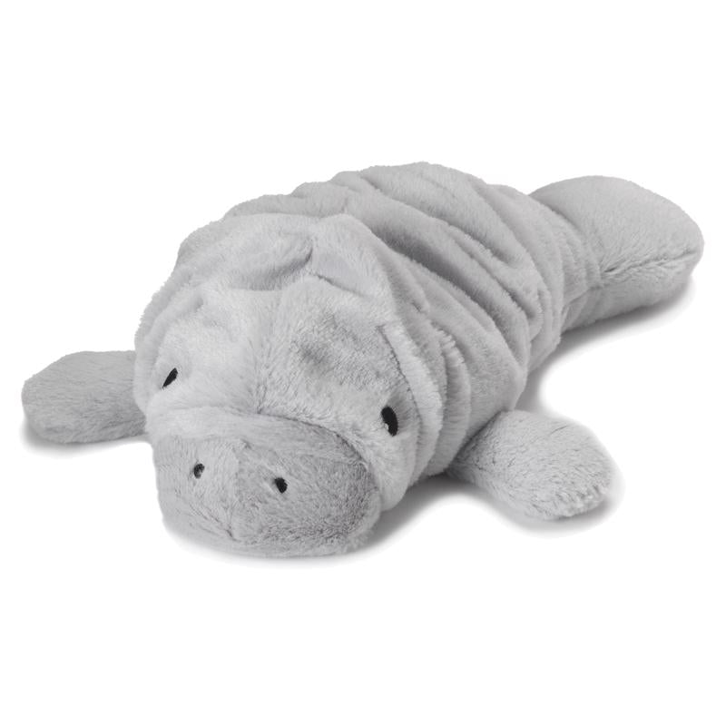 Warmies Manatee Stuffed Animal Gray