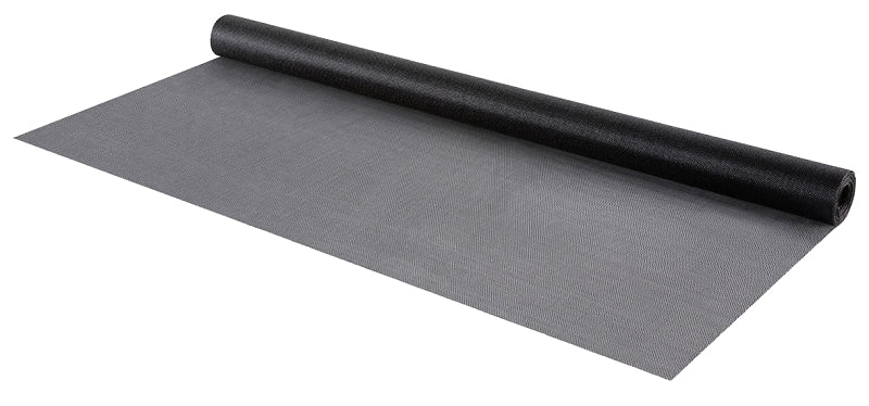 M-D 14135 Screen Mesh, 7 ft L, 3 ft W, Fiberglass, Charcoal