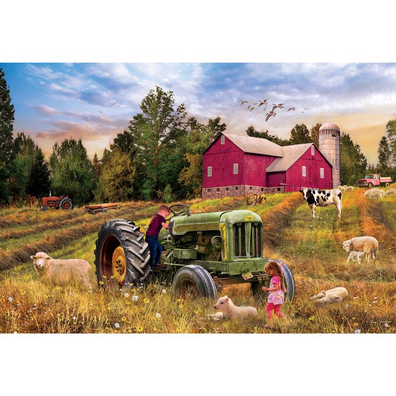 Eurographics Tractor Jigsaw Puzzle Multicolored 550 pc