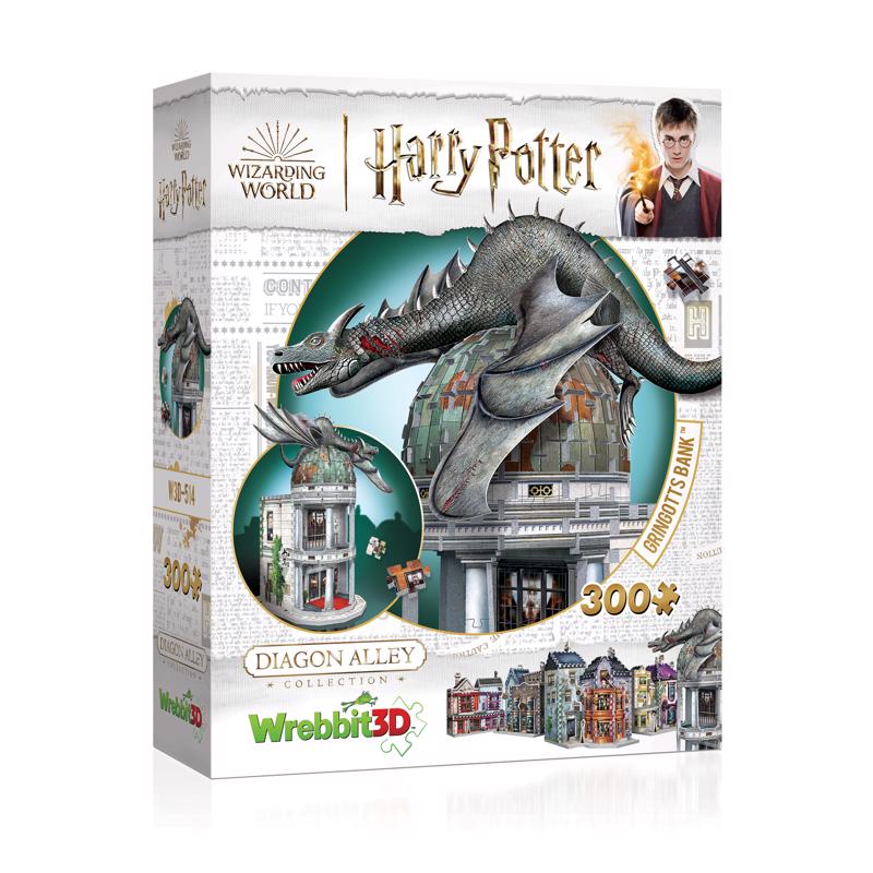 Wrebbit3D Harry Potter Gringotts Bank 3D Jigsaw Puzzle Multicolored 300 pc