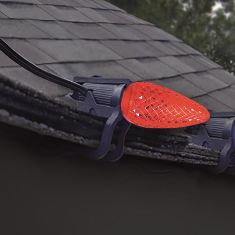 Dyno Titan Pro Gutter/Shingle Light Clips 100 pk