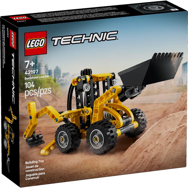 LEGO Technic Backhoe Loader Building Toy Multi 104 pc