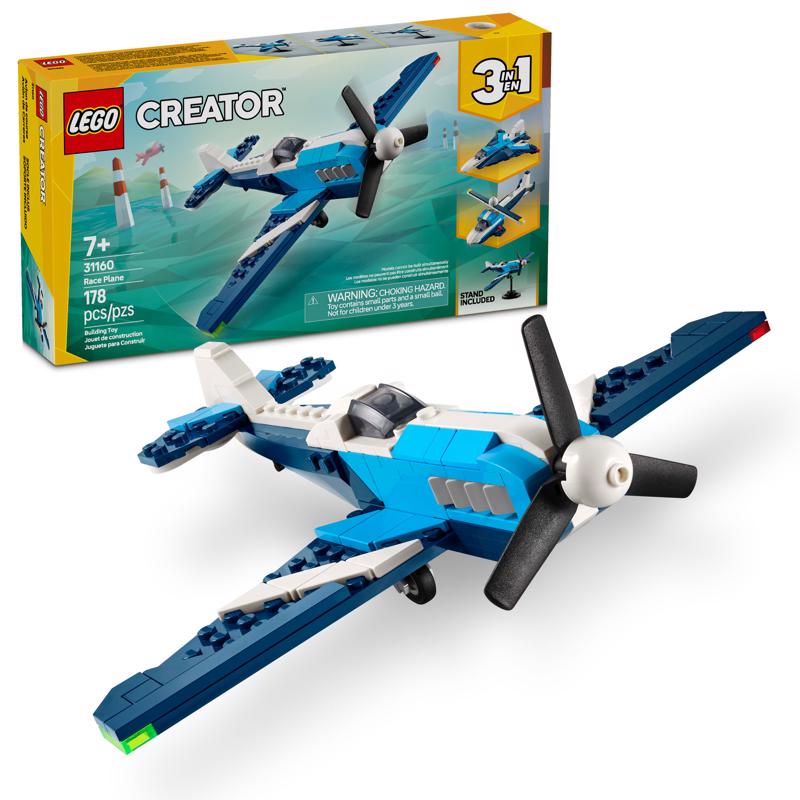 LEGO Creator Aircraft Race Plane Building Toy Multi