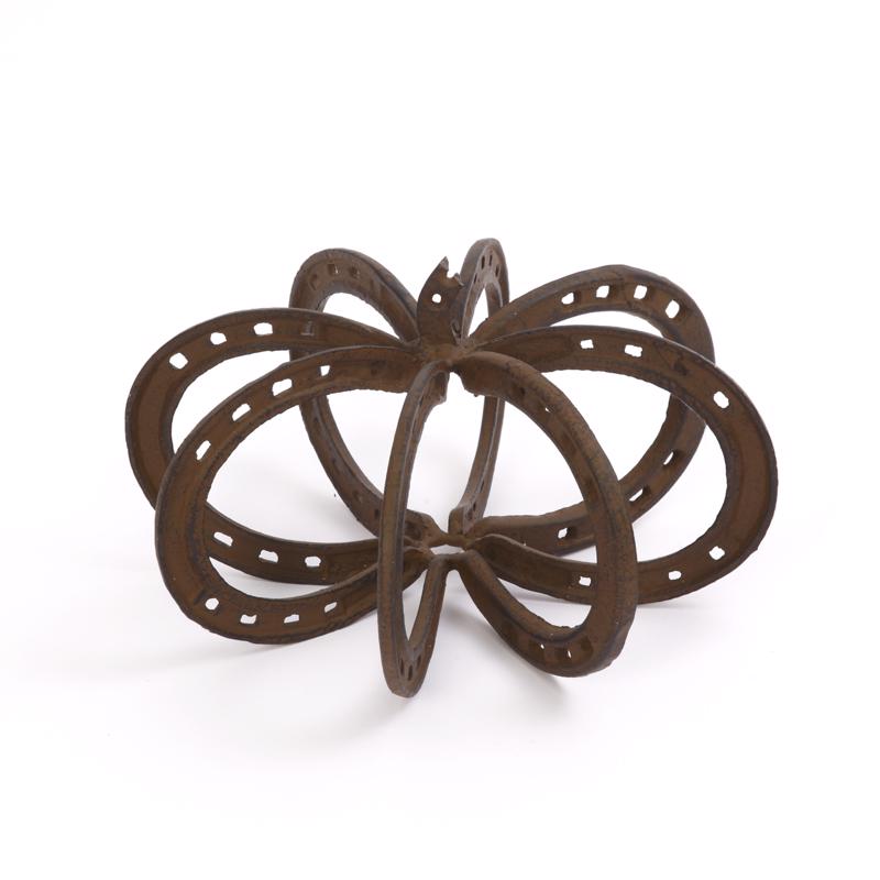 Gerson 7 in. Horseshoe Pumpkin Fall Decor, Pack of 6