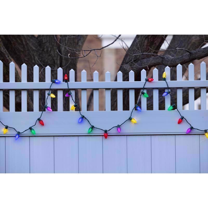 Celebrations Classic LED C9 Multicolored 75 ct String Christmas Lights 49 ft.