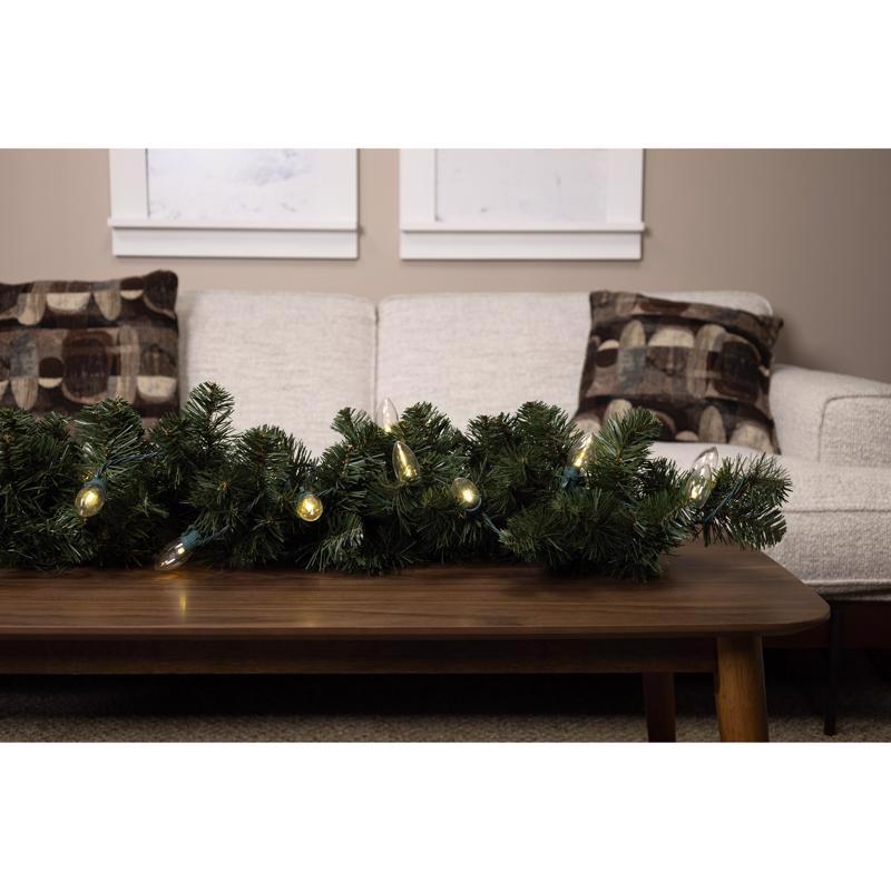 Celebrations Classic LED C9 Warm White 75 ct String Christmas Lights 49 ft.