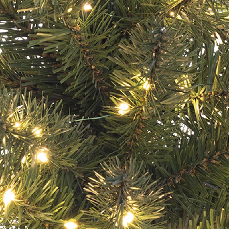 Celebrations LED Warm White Walkway Cascade 24 in. Christmas Tree