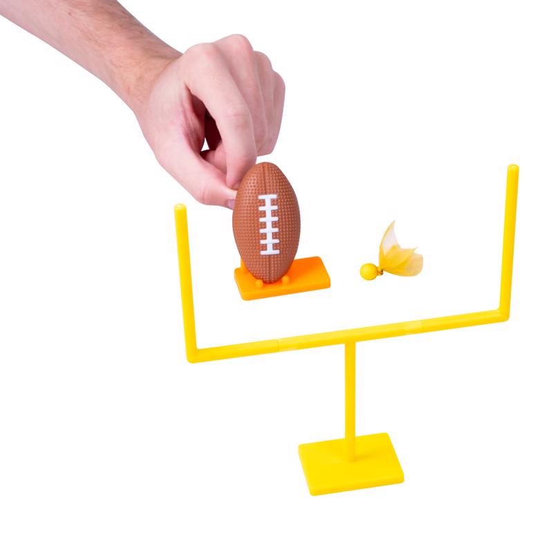 Fizz Teeny Town Football Game Brown/Yellow