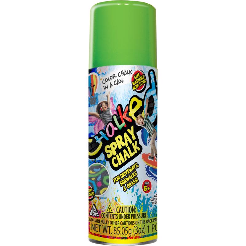 Ja-Ru Chalked Spray Chalk Assorted, Pack of 24