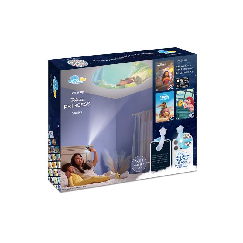 Moonlite Storytime Disney Princess Story Projector Blue