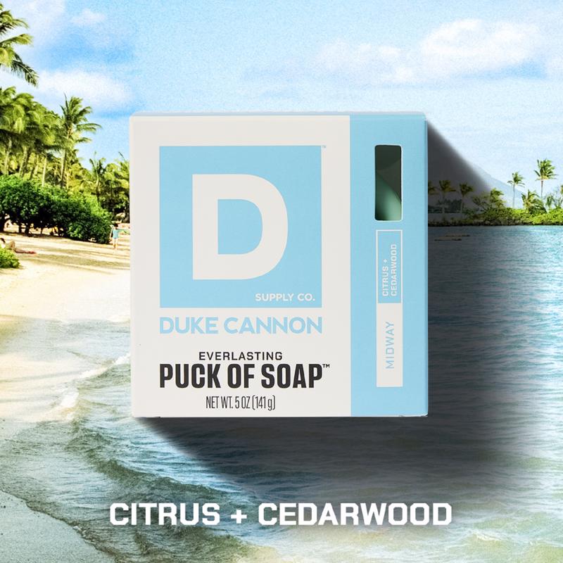 Duke Cannon Midway Citrus + Cedarwood Scent Bar Soap 5 oz 1 pk
