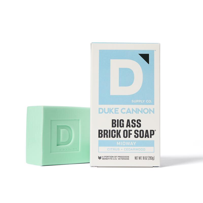 Duke Cannon Midway Citrus + Cedarwood Scent Bar Soap 10 oz 1 pk
