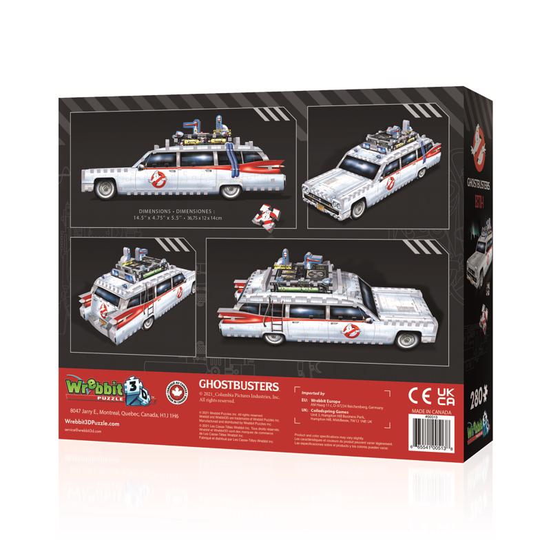 Wrebbit3D Ghostbusters Ecto-1 3D Jigsaw Puzzle 280 pc