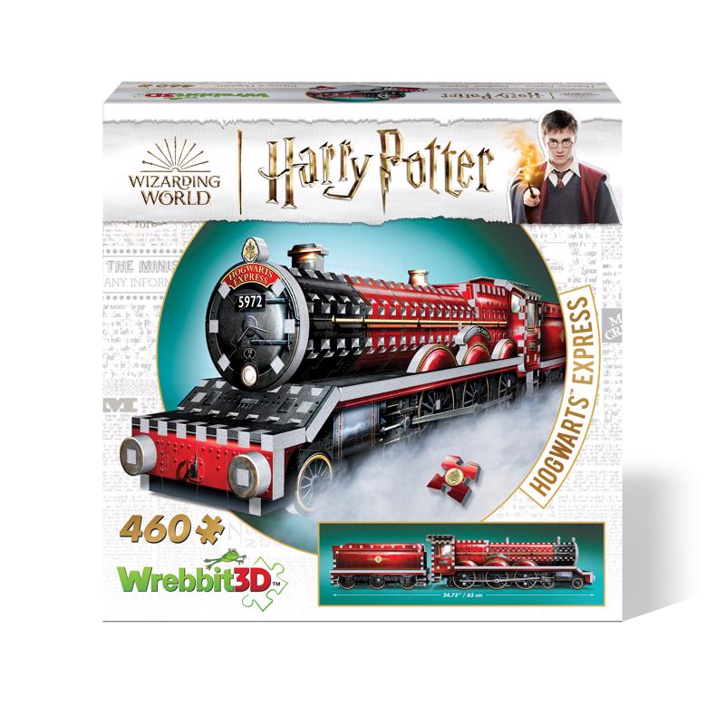Wrebbit3D Harry Potter Hogwarts Express 3D Jigsaw Puzzle Multicolored 460 pc