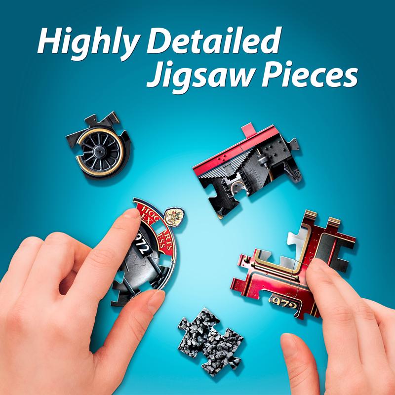 Wrebbit3D Harry Potter Hogwarts Express 3D Jigsaw Puzzle Multicolored 460 pc