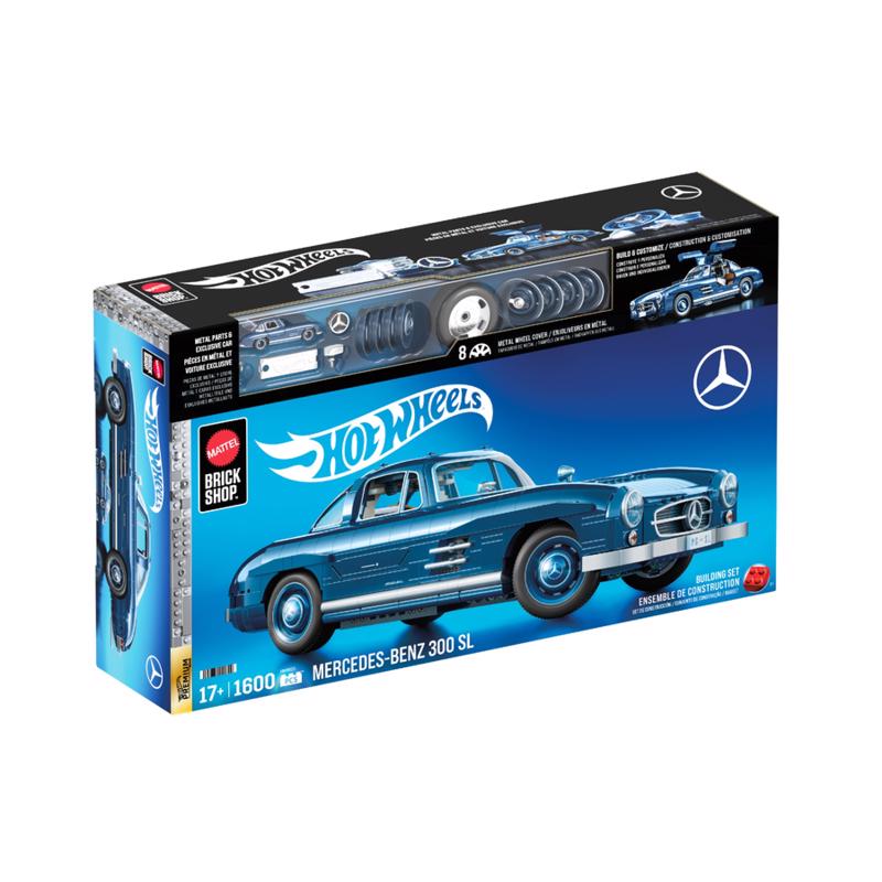 Hot Wheels Mega Premium Mercedes-Benz Building Set 1600 pc