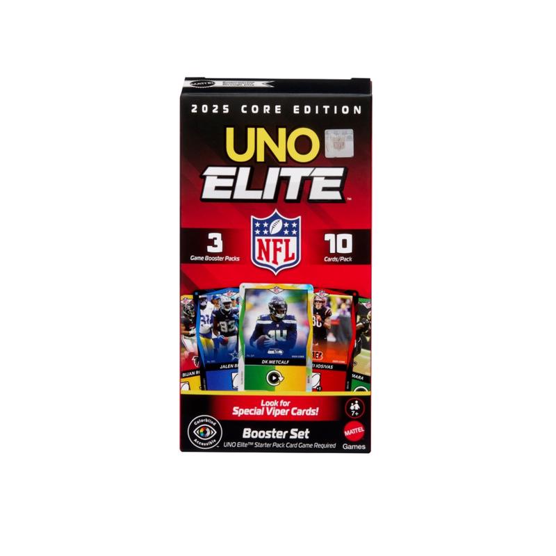 UNO Elite NFL Core Edition Booster Set Card Game