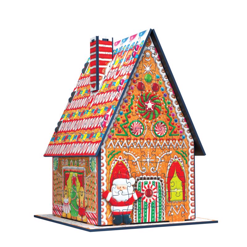 Eurographics Gingerbread House 3D Jigsaw Puzzle 302 pc