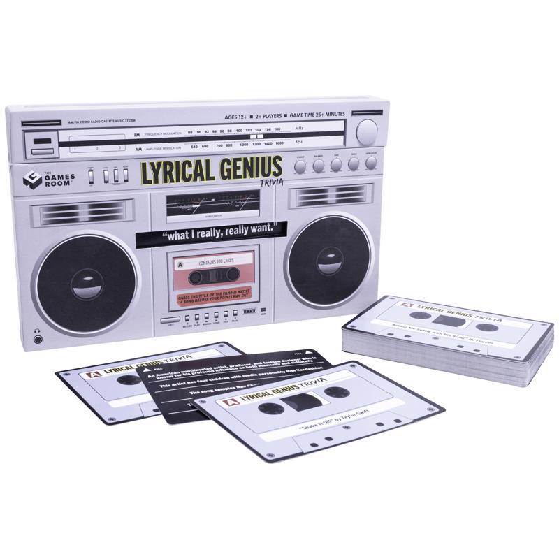 Fizz Lyrical Genius Cassette Trivia Cards