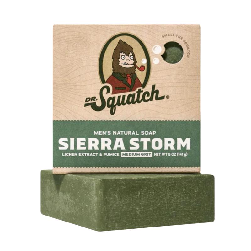 Dr. Squatch Sierra Storm Scent Bar Soap 5 oz