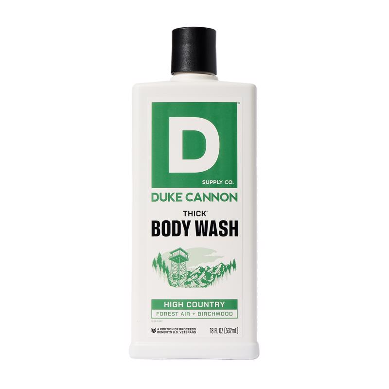 Duke Cannon High Country Forest Air and Birchwood Scent Body Wash 18 fl. oz. 1 pk