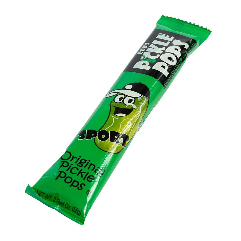 Bob's Pickle Pops 891972002778 Pickle Pop, Original Dill, 2 oz Bag, 6/PK