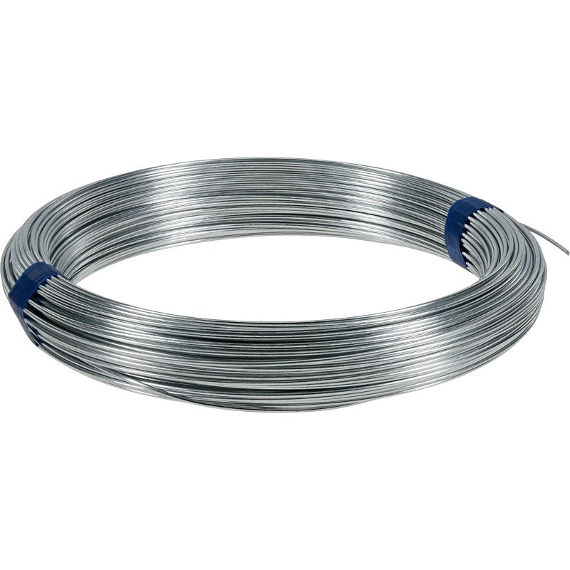 Hillman 50143 Utility Wire, 200 ft L, 16, Galvanized Steel, Pack of 8