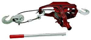 Acorn Hardware 15002 Cable Puller, 4 ton Lifting, 5/16 in Dia Rope/Cable, 18 ft Lift